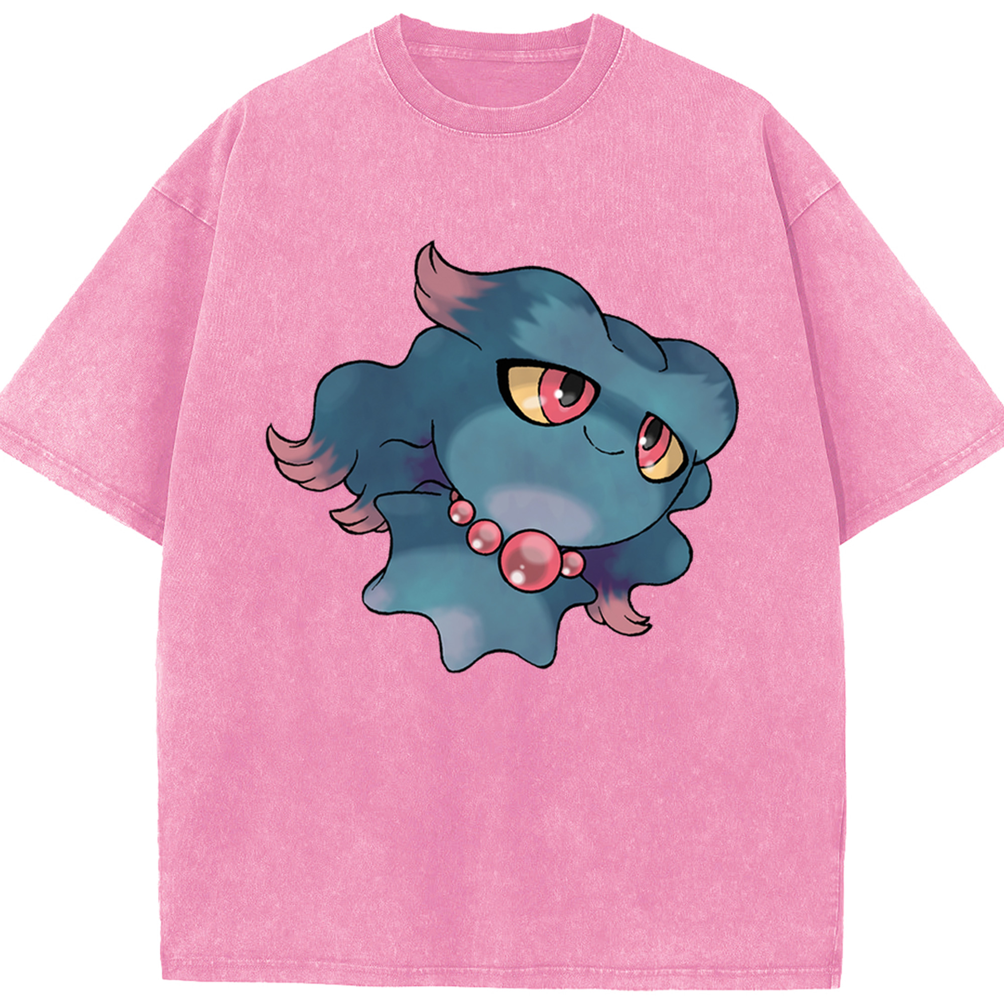 （画像用） ポケットモンスター Pokémon 綿100% ヴィンテージ風 半袖Tシャツ（フロントプリント）